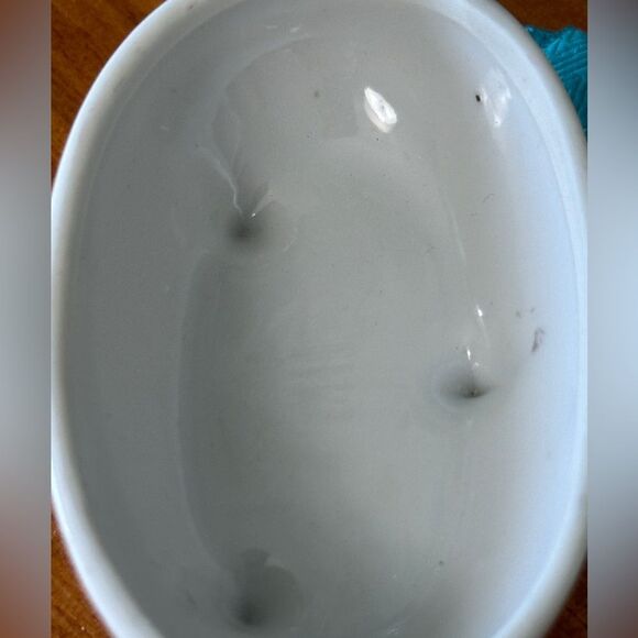 Ford's First Car 1896 Vintage Porcelain Trinket Box with lid Gold trim 70’s - Picture 9 of 11